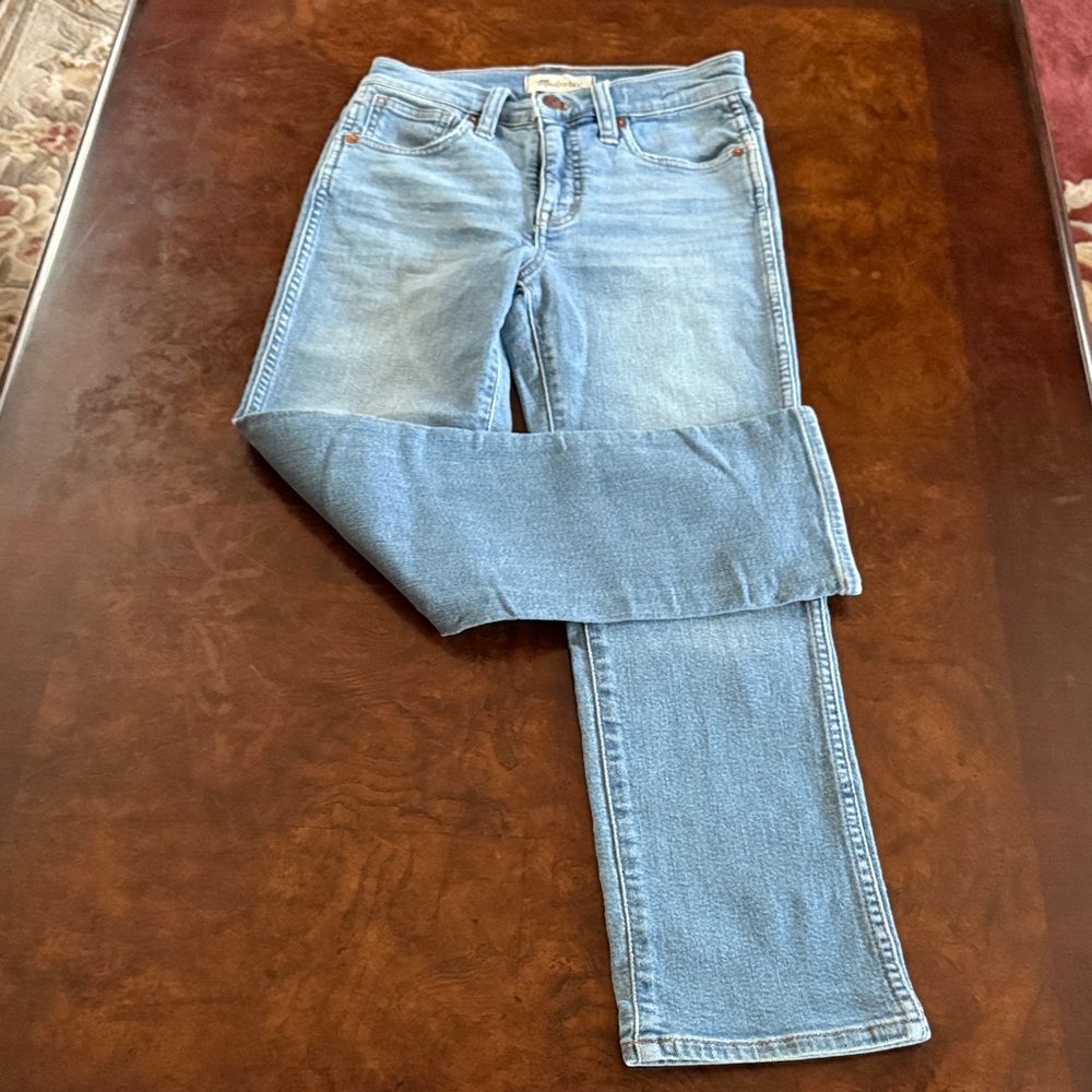 Madewell Light Blue Straight Leg Jeans